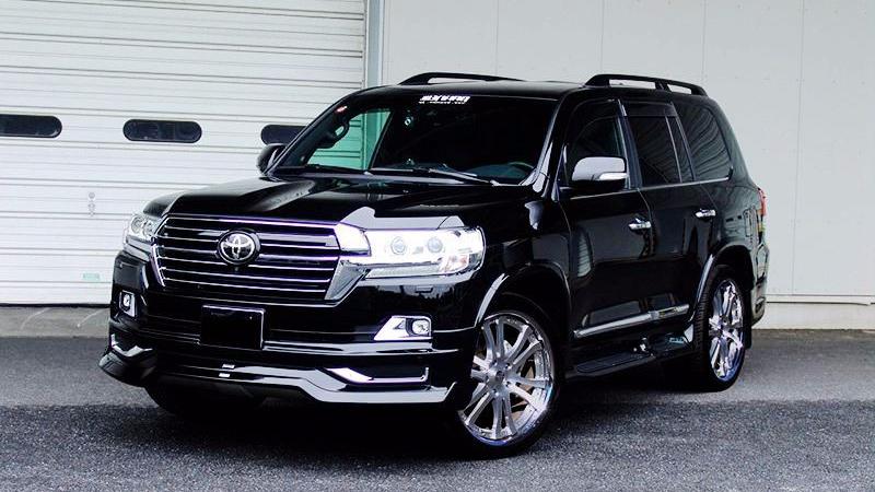 丰田兰德酷路泽4000黑色,这个高丐配置最实用价格