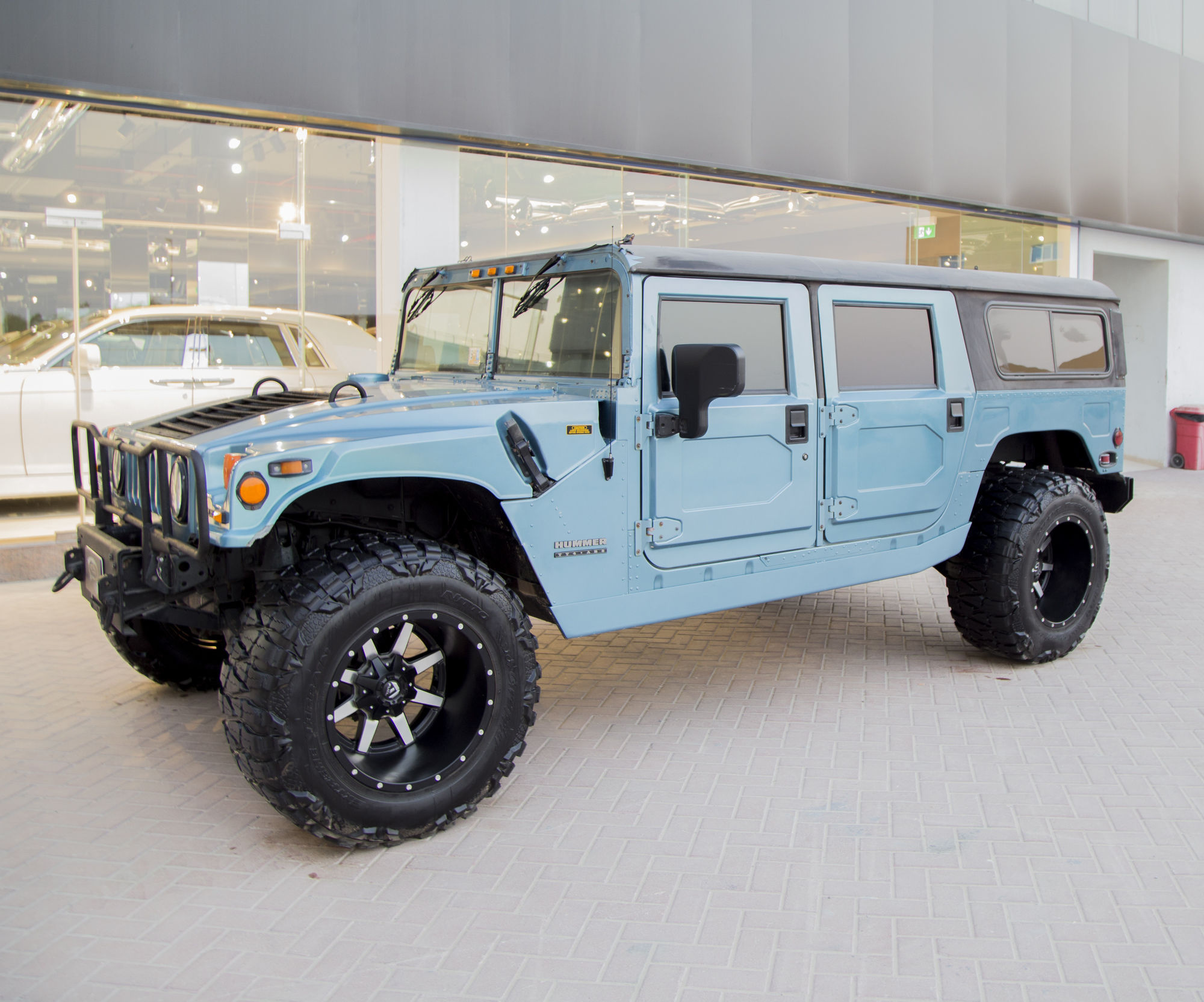 悍马hummer h1,曾经的越野之王~!