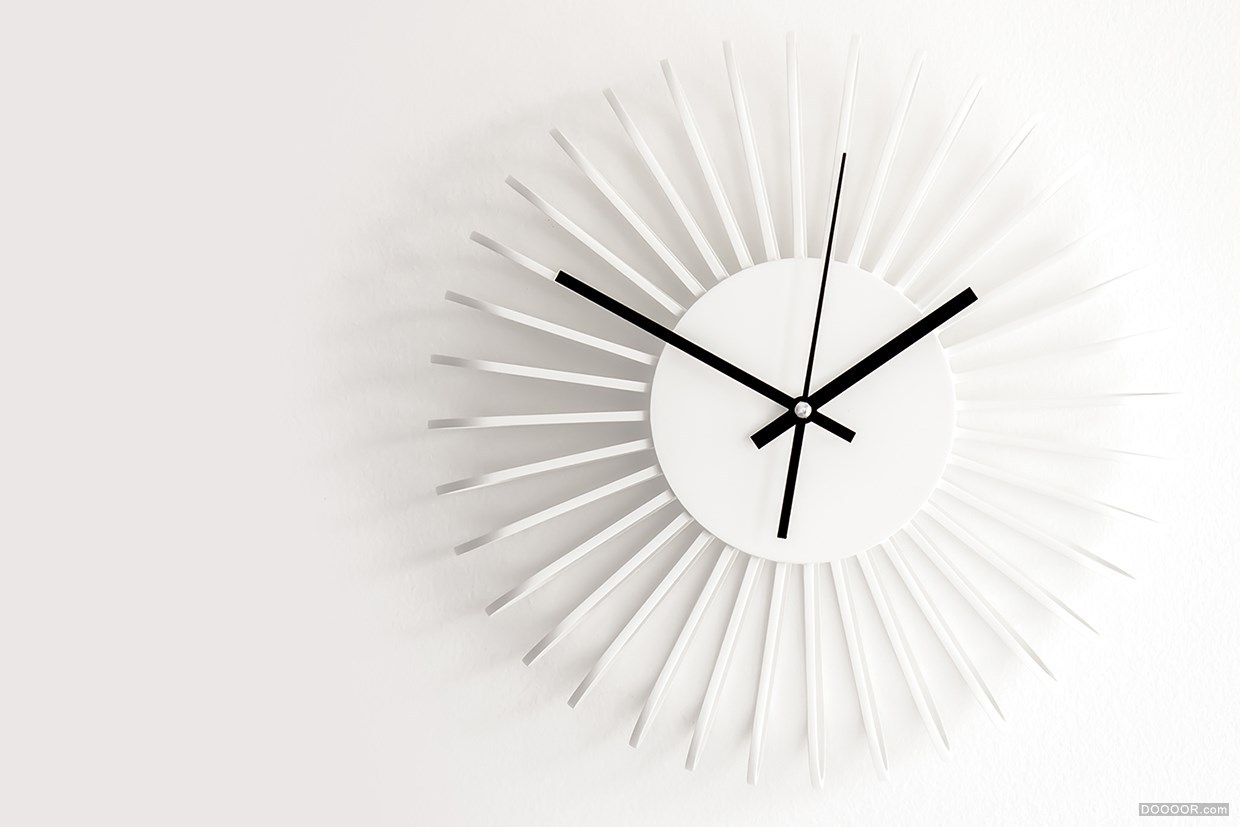 创意木质时钟设计