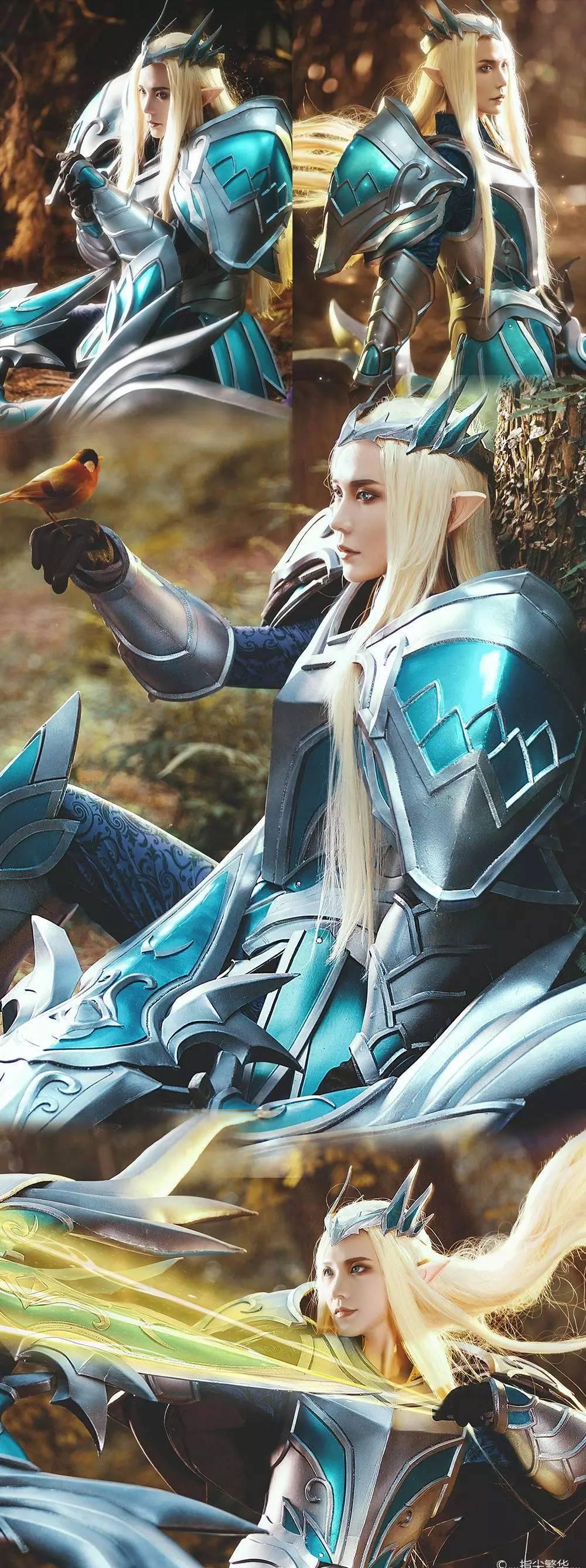 王者荣耀这是我见过最帅的后羿精灵王女扮男装你看出来了吗