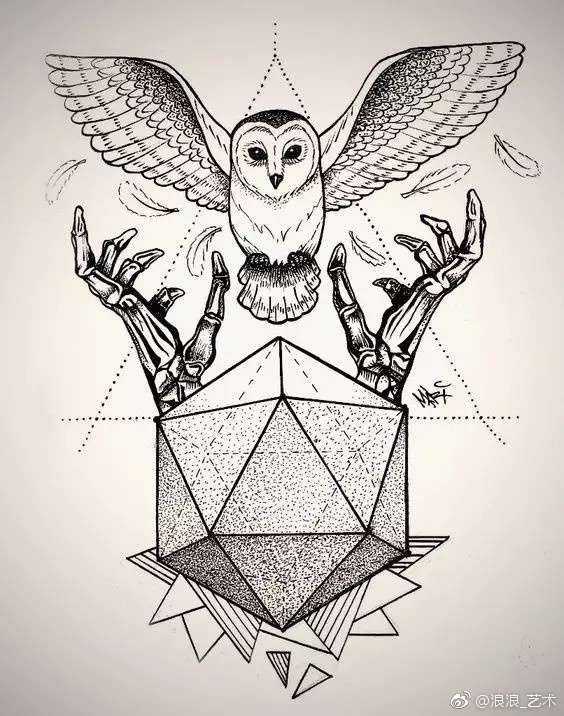 分享几个动物的手稿.