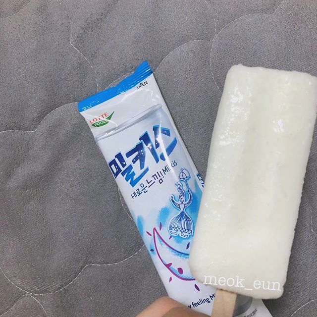 milkis牛奶汽水想必大家都知道吧~淡淡的牛奶加雪碧的味道