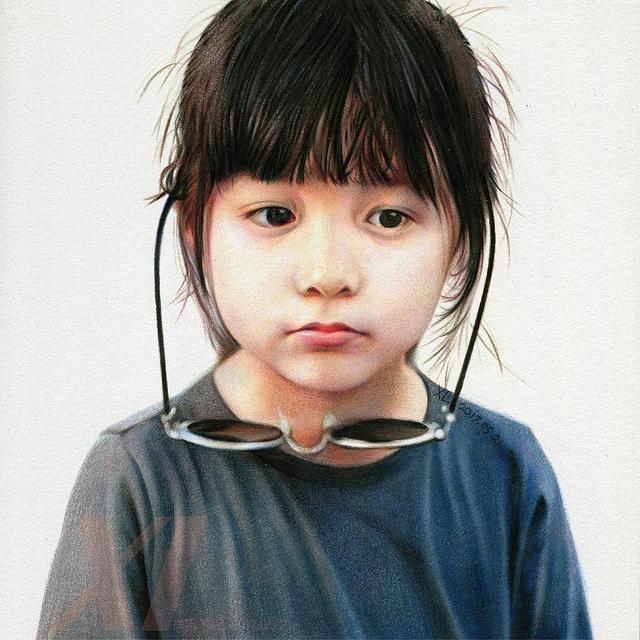 逼真的图片竟然是这位大神用铅笔画出来的|彩铅画|绘画|写实_新浪新闻