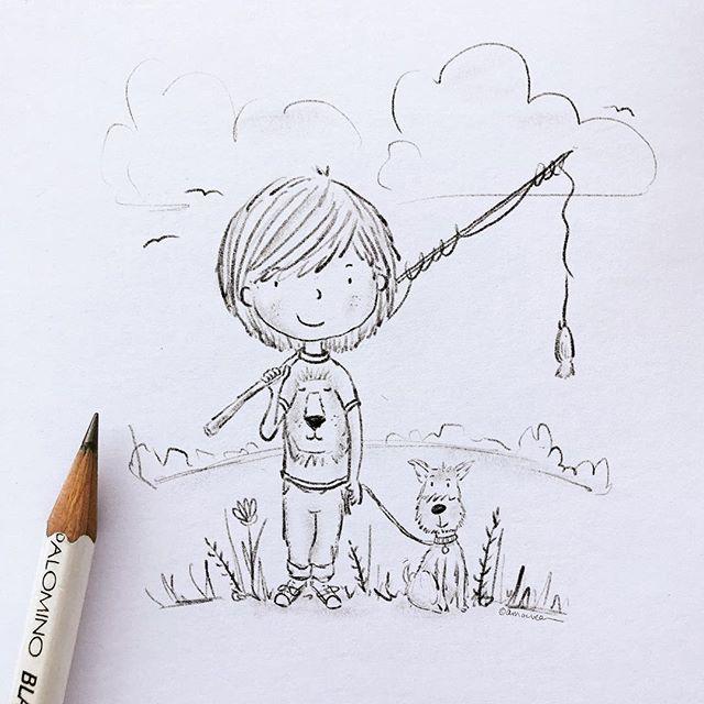 怎样快速简单的画出好看的铅笔画这里有很多可爱小朋友