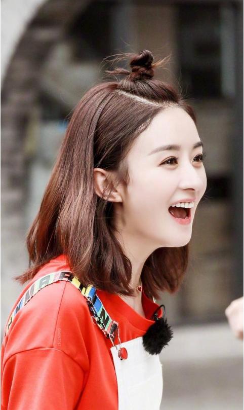 赵丽颖最新发型,但却撞脸陈乔恩,可这一次终于