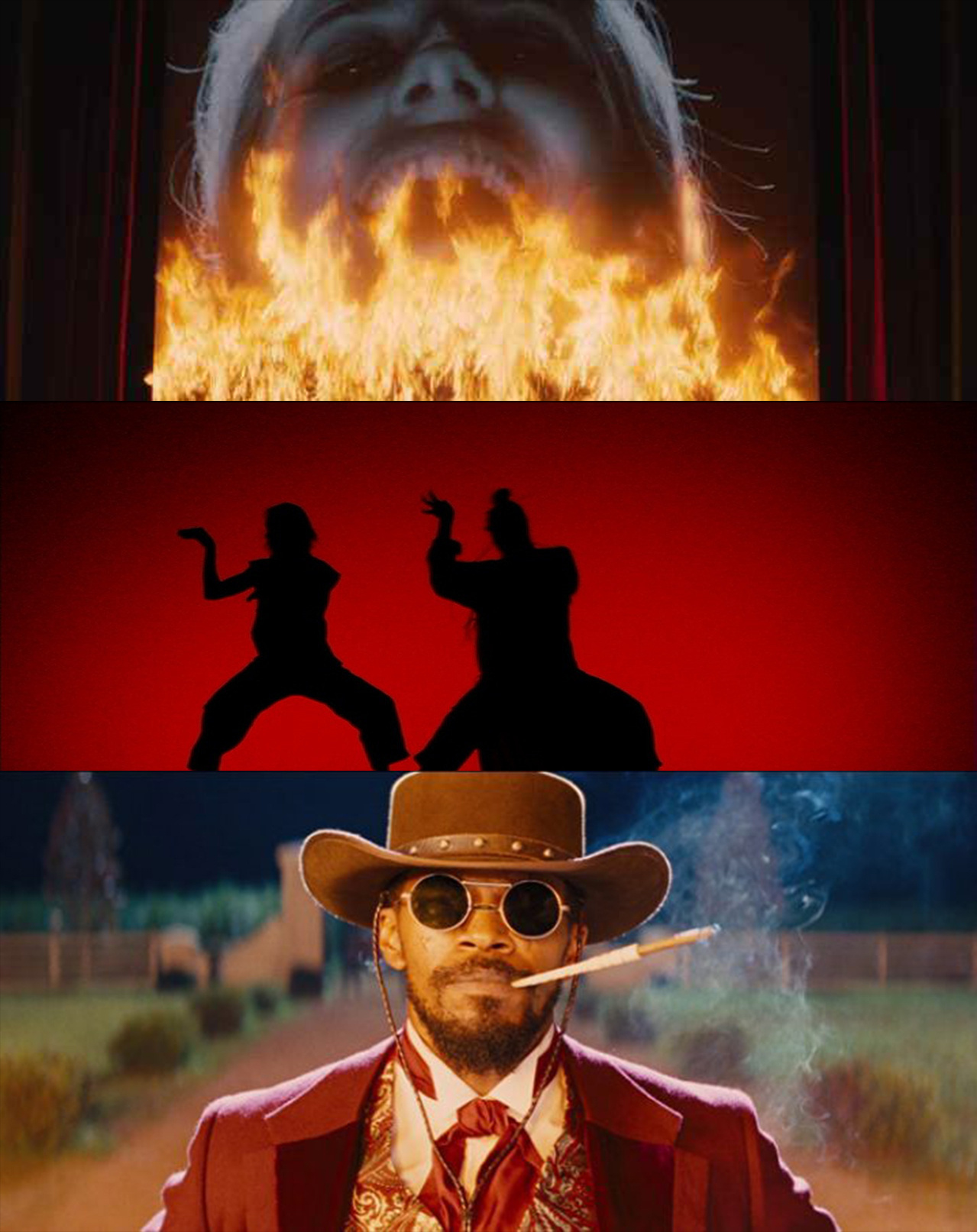 昆汀·塔伦蒂诺视角:20个定义他电影生涯的镜头.你认出了几个?