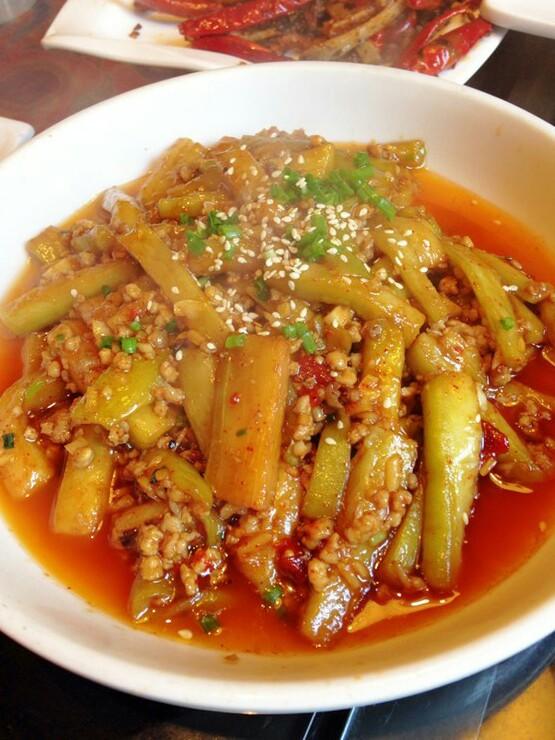 简单易学的家常菜之肉沫茄子