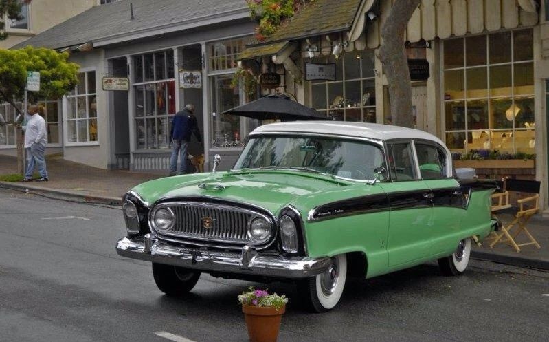 50年代末的美国豪华旗舰-nash ambassador-新浪汽车