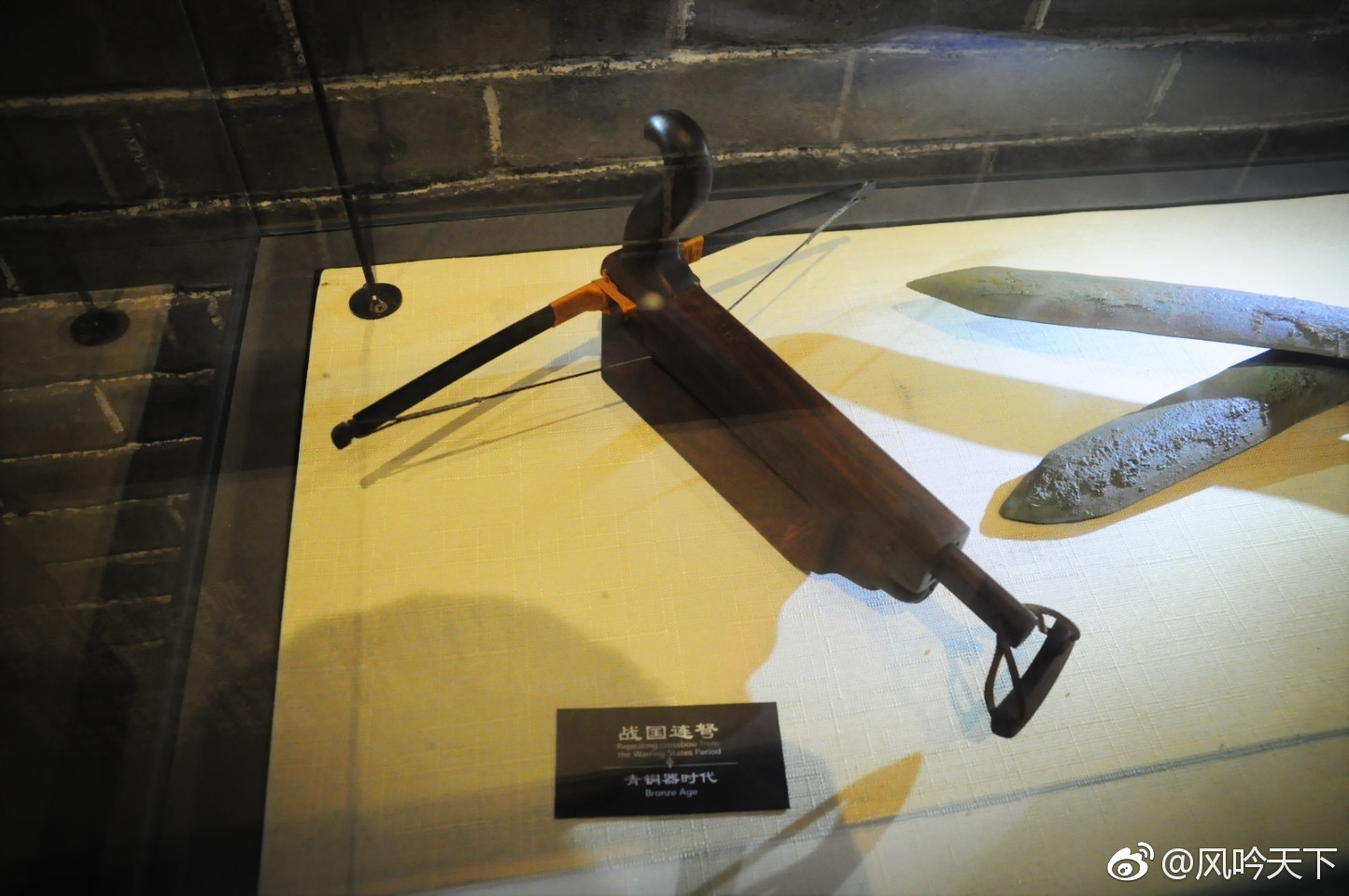 在孙子文化园的兵器馆带你领略从石器时代到战国时期的神兵利器