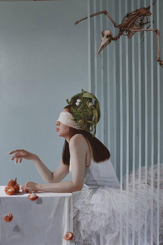 八零后写实油画领域数一数二的女画家——张钰