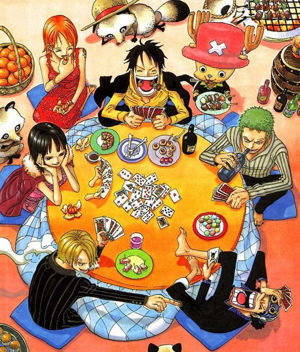 草帽海贼团全家福你喜欢哪一张