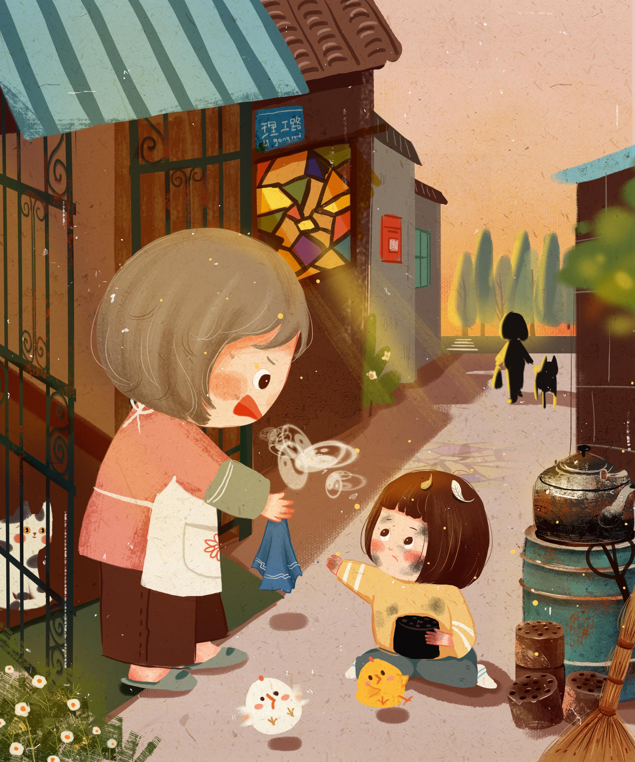 回忆童年和奶奶在一起的日子