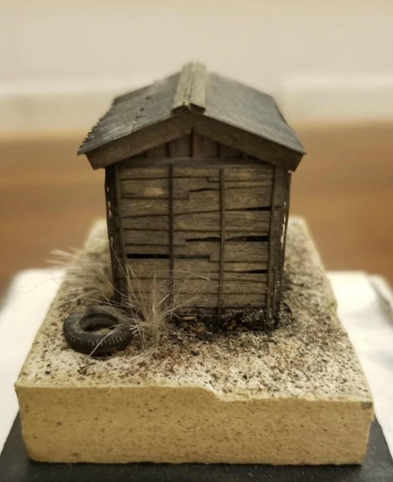 传说中的精品微缩模型,日本微缩模型大师芳贺一洋作品,秋的小屋