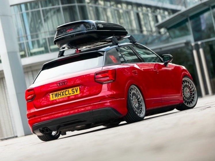 牛车改装:精心改装后的这辆奥迪q2 肯定能让你眼睛一亮