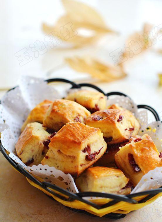 蔓越莓司康——轻松烘焙美味英式点心
