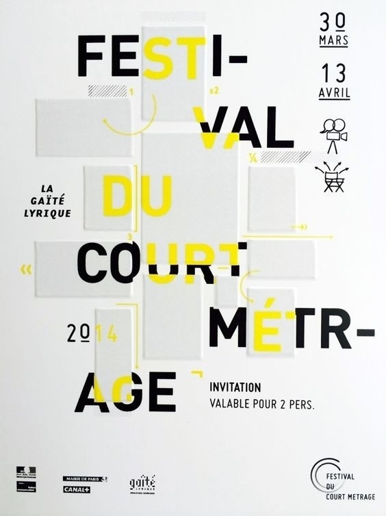 多层次感强的海报设计