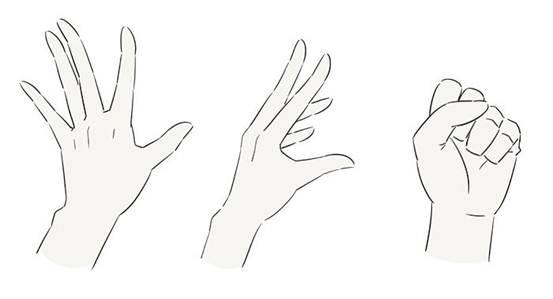 通过查看这一类的教程来找出属于自己的手部画法以及作画的重点也是