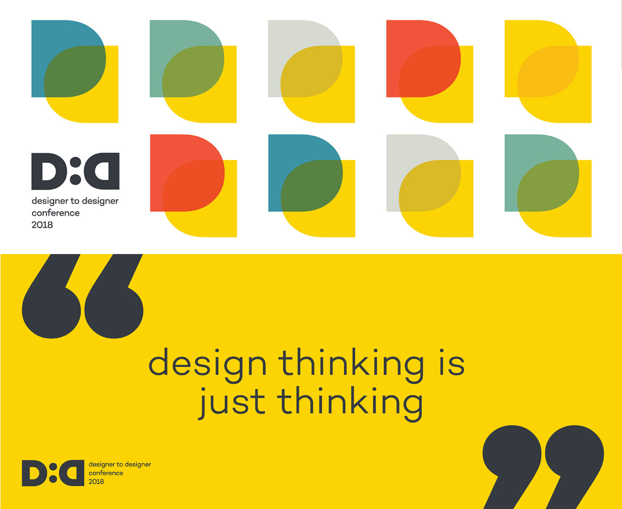 活动形象设计丨adobed2dconference活动视觉形象设计