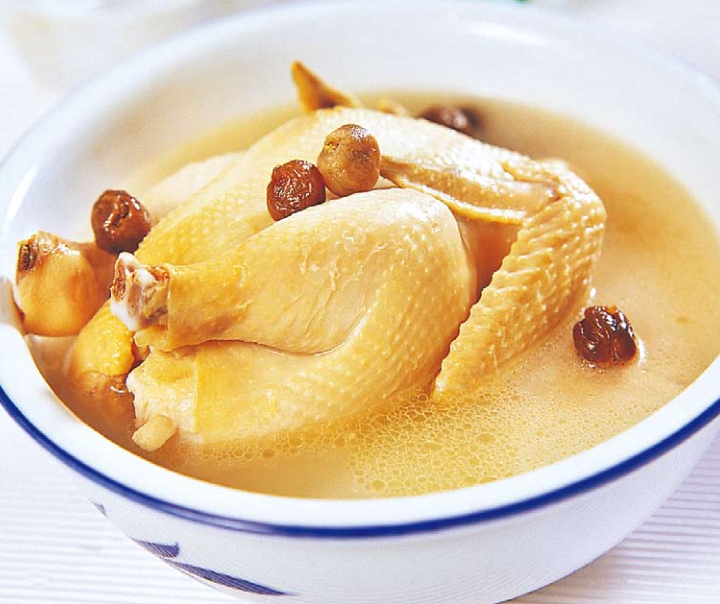 桂圆童子鸡 补气血安心神!