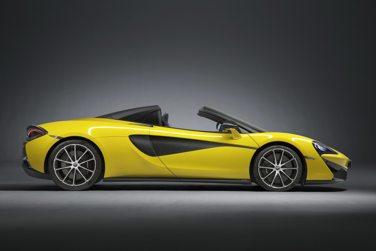 mclaren 570s spider.