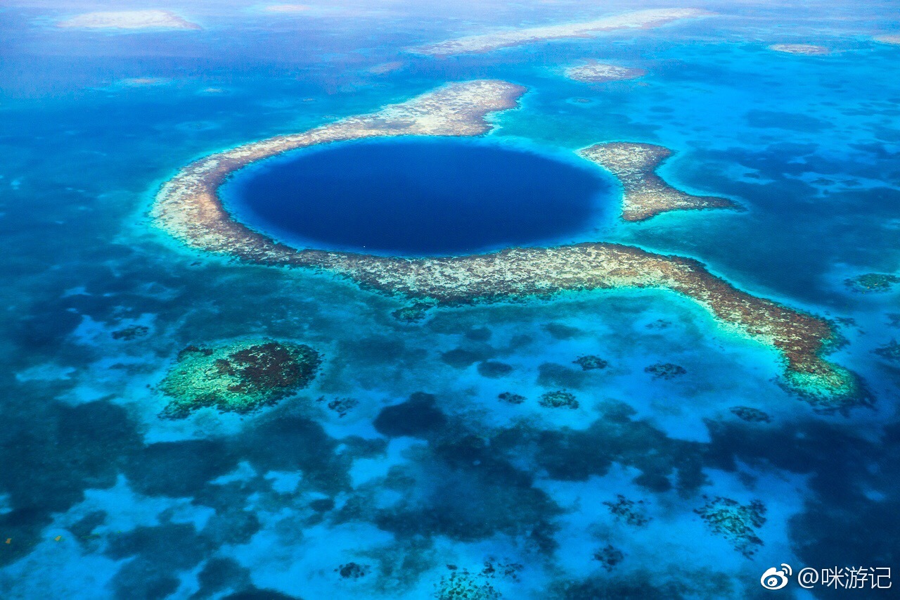 最好的我们应该在最好的年纪去看最美的风景|蓝洞|风景|冰河时期_新浪