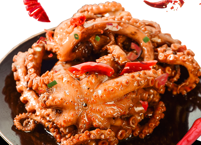 明星网红都在吃的麻辣八爪鱼,一盒便宜20块