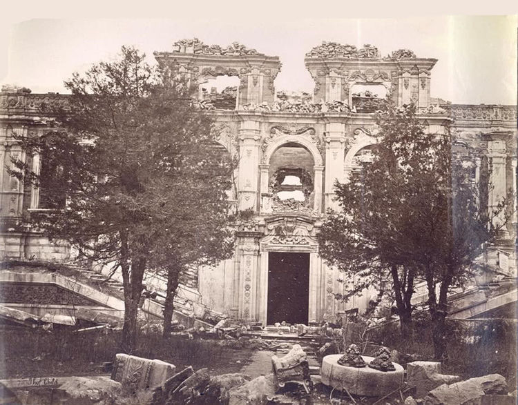 一组圆明园老照片,那时候还没今天这么破败,最后一张非常珍贵!