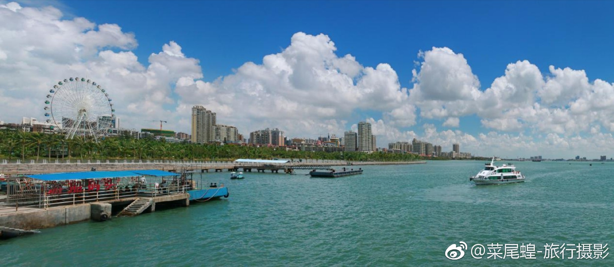 湛江八景之一的"港湾揽胜",最大看点是有着海上军事博物馆之称的海军