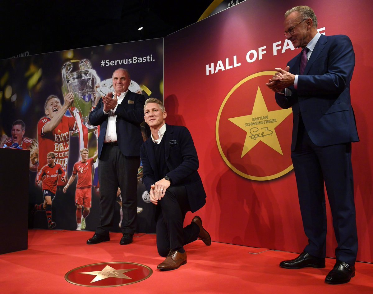 施魏因施泰格入选拜仁名人堂