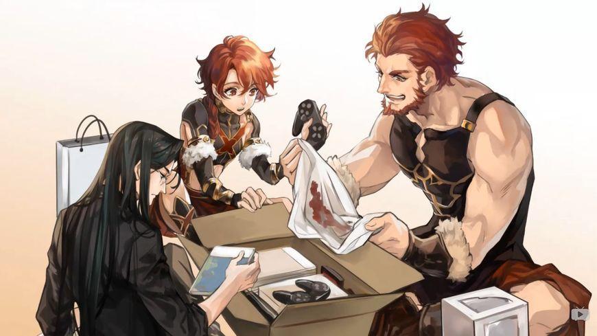 FGO: 亚马逊女王的特攻介绍, 众希腊男从者表