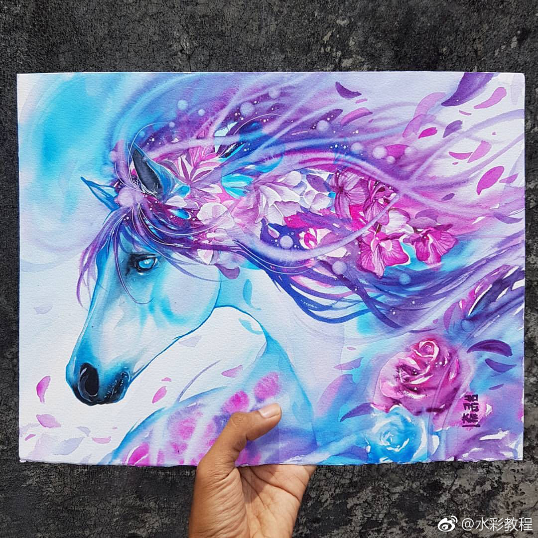 愿这些作品能带给你画画的灵感 by ins: jongkie