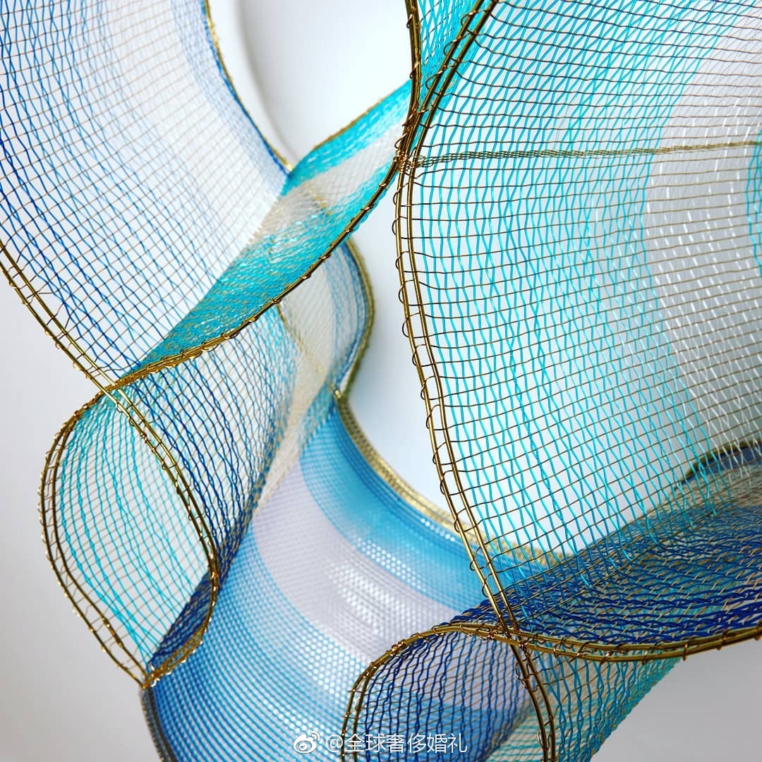 anastasiaazure美国的纤维编织艺术家她的作品真是美到心坎上了