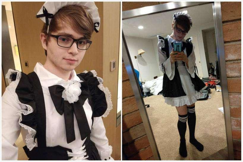 lol:c9选手女装cos希维尔披萨配送员,这次真被掰弯了!