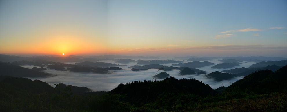 湖南十大最美国家地质公园之湘西乌龙山,掩藏不住的山色美景