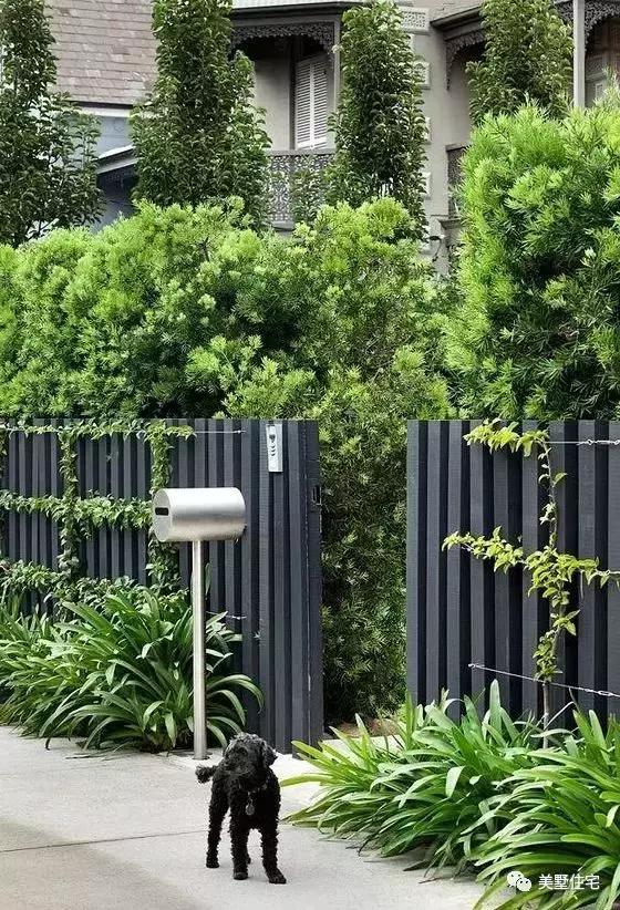 5种围墙材质36款围墙设计为别墅庭院找个最合适的院墙