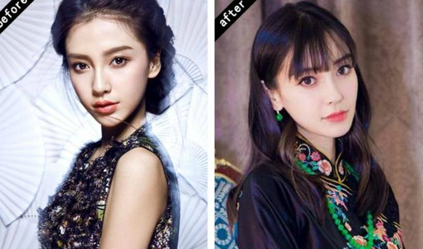 刘海太重要,baby和热巴换刘海简直换一个人美出天际_新浪看点