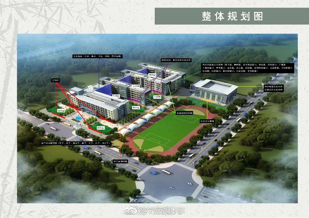 六安清水河公立初中来了,今年9月份正式开学![鼓掌]