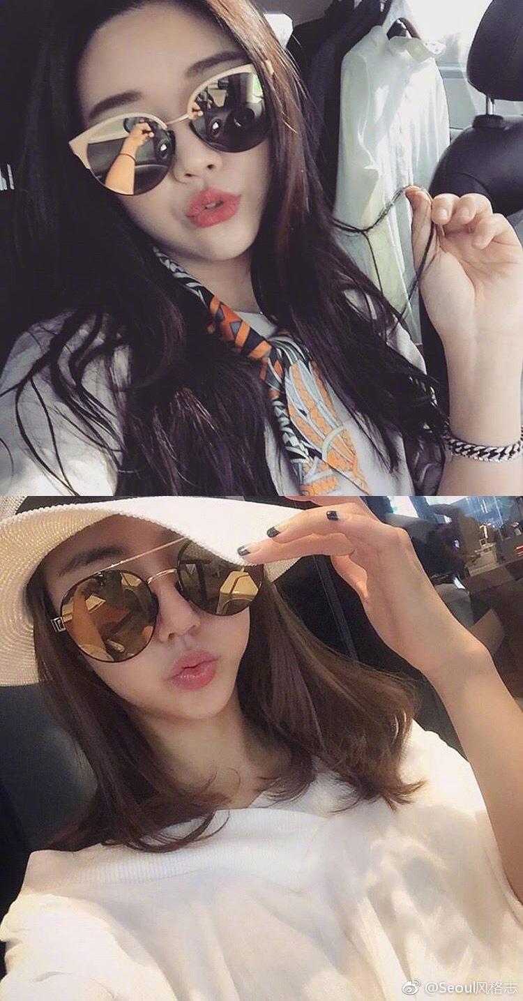 又到了墨镜该霸街的时候,好看的墨镜自拍法get一下?