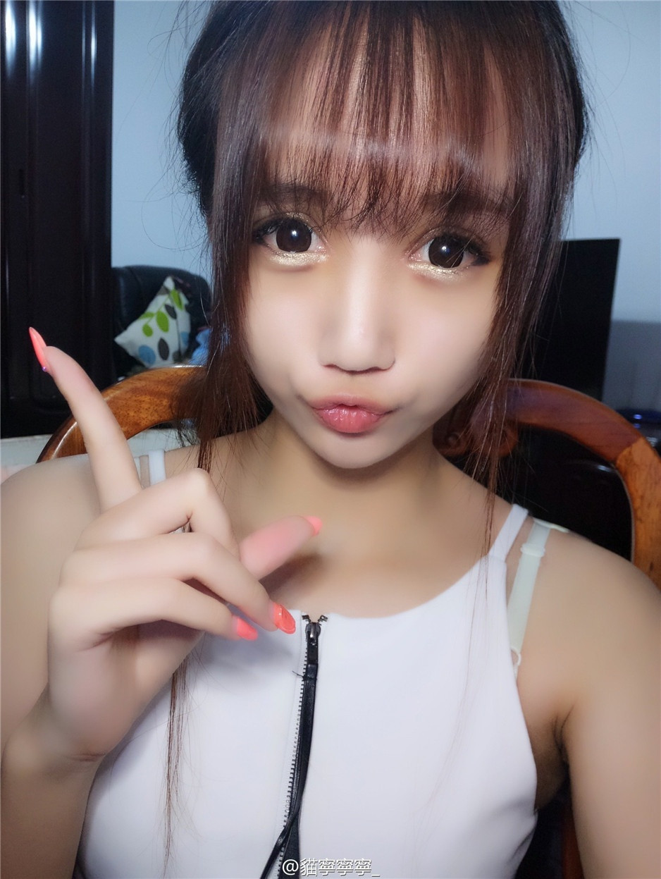 平面模特猫宁宁宁甜美可人图片
