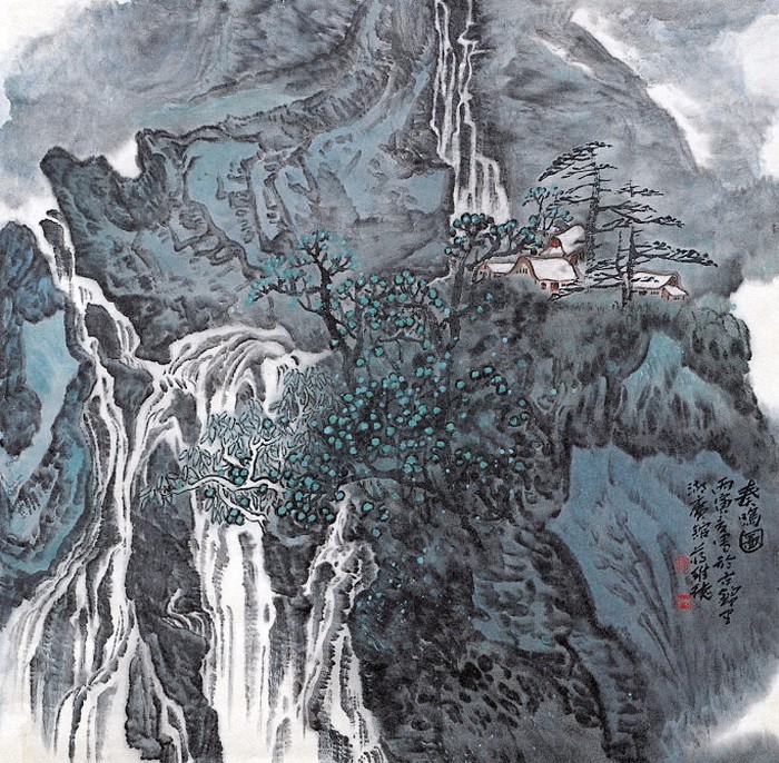 画家蒋维德:重视古代现代衔接,探取山水自身灵性