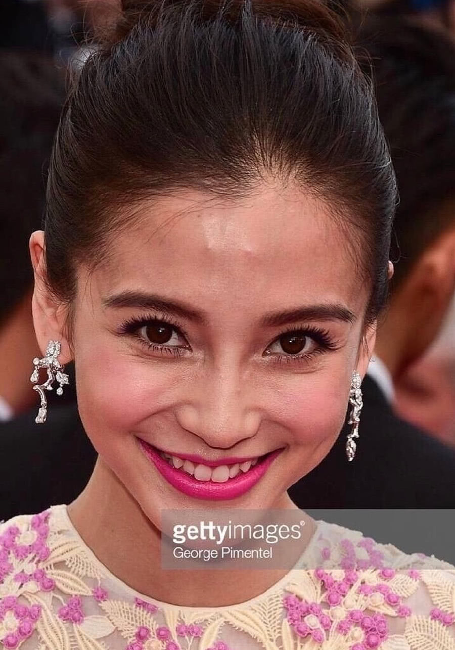 女明星未修图流出迪丽热巴变身小黑人杨幂脸崩严重