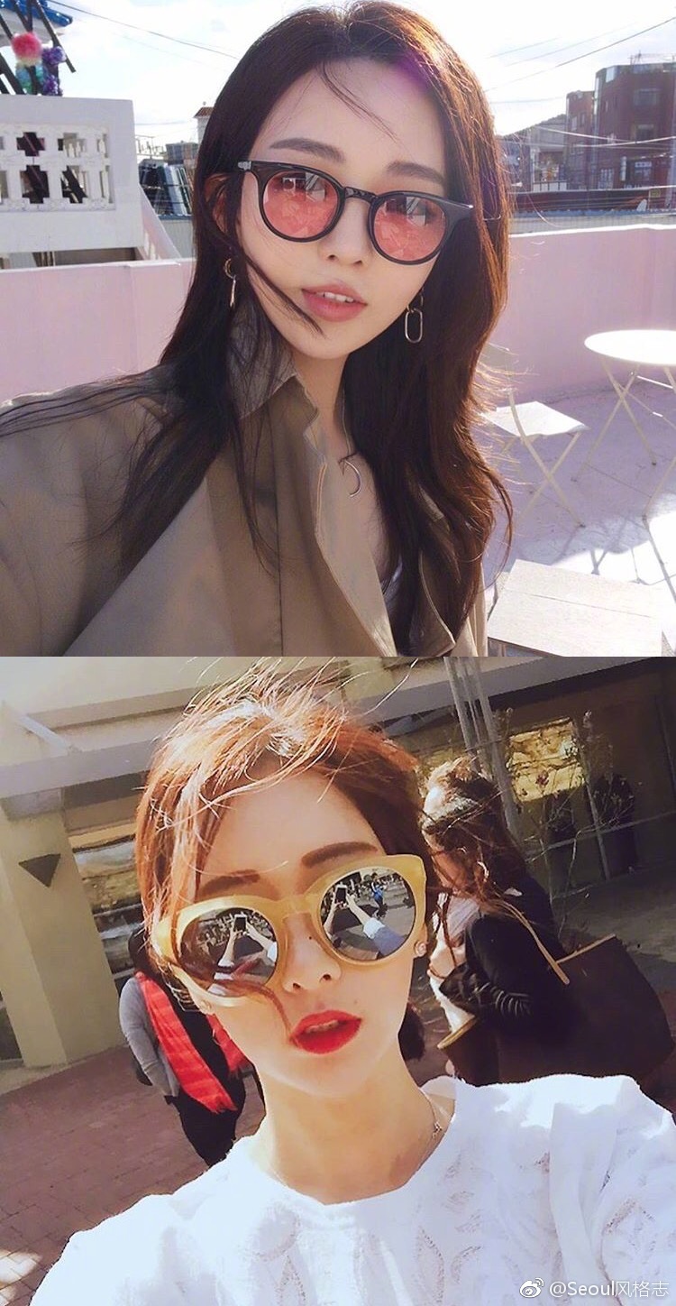 又到了墨镜该霸街的时候,好看的墨镜自拍法get一下?