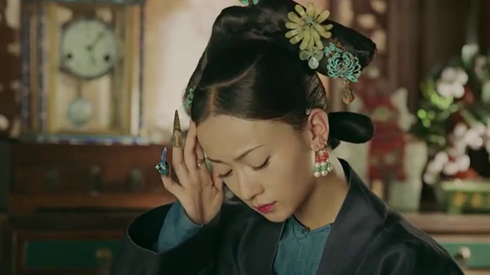 《延禧攻略》璎珞怀孕三个月了,皇上嬉皮笑脸乐了