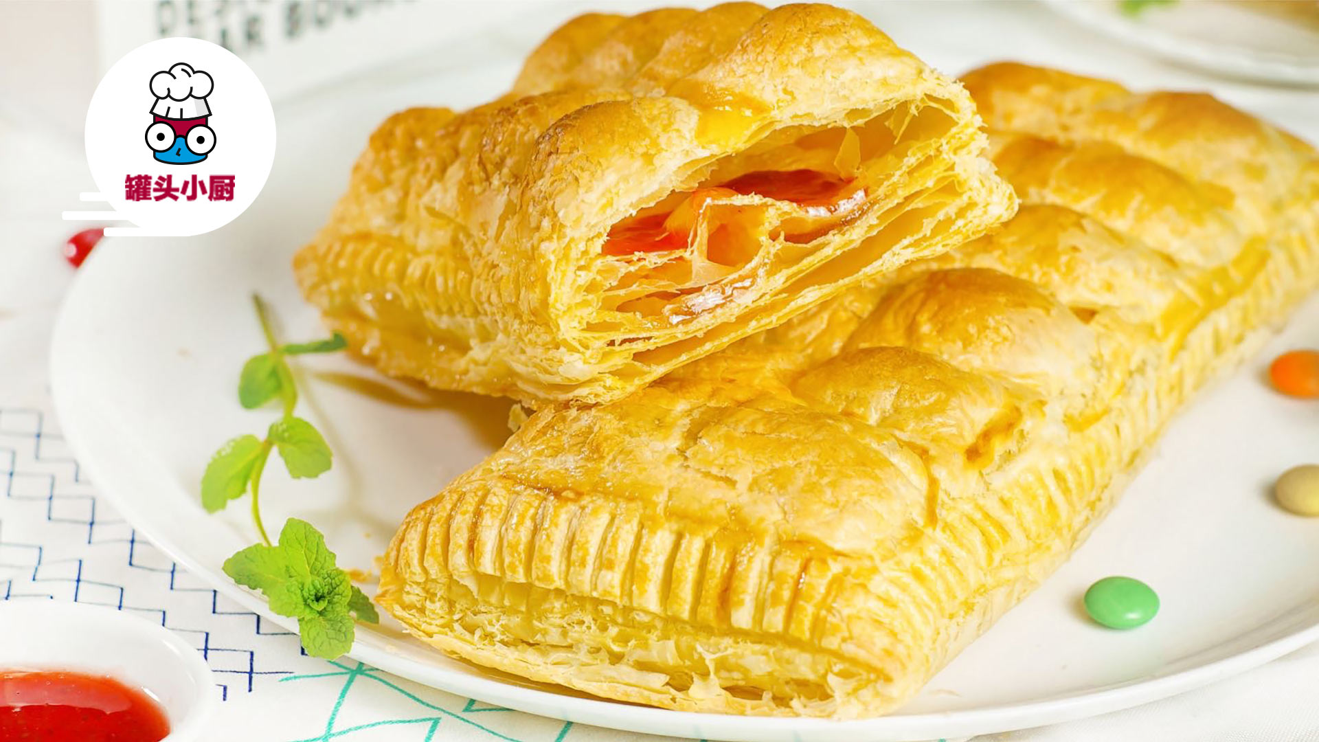 冰格口袋千层派,好吃易上手,喜欢吃酥皮的胖友们不要错过!