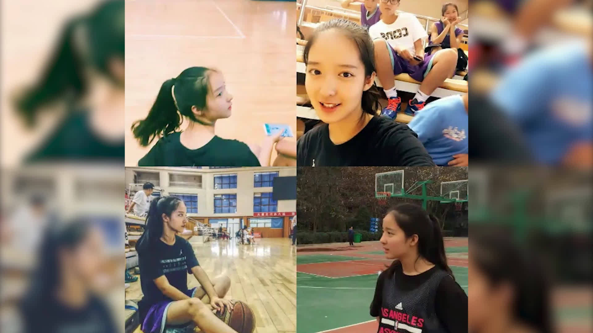 今天给大家介绍一位篮球女神 仲秋实,毕业于绵阳南山中学,身高178cm.