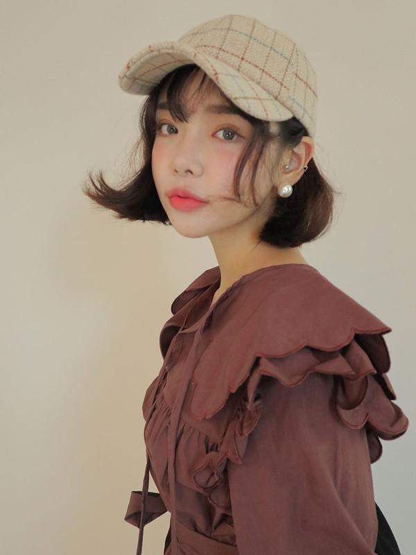 帽子戴得好不好看,还是发型说了算!30款一看就会的"戴帽发型"