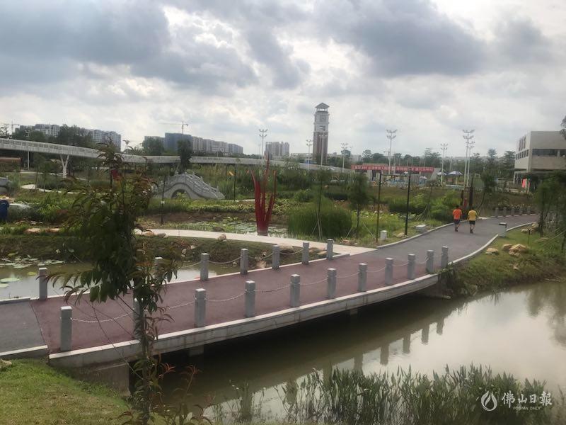 南海狮山罗村咏春体育公园全面正式启用