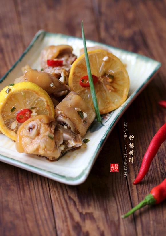 柠檬拌猪蹄:没想到啊!猪蹄凉拌起来,竟然这么好吃!