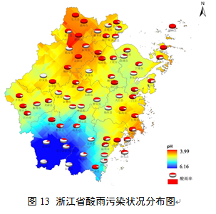 酸雨情况:酸雨污染有所改善