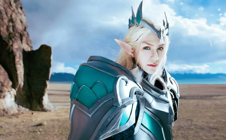 王者荣耀最新精灵王后羿cosplay